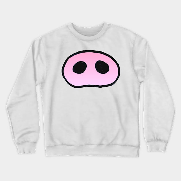 Pig's snout Crewneck Sweatshirt by ghjura